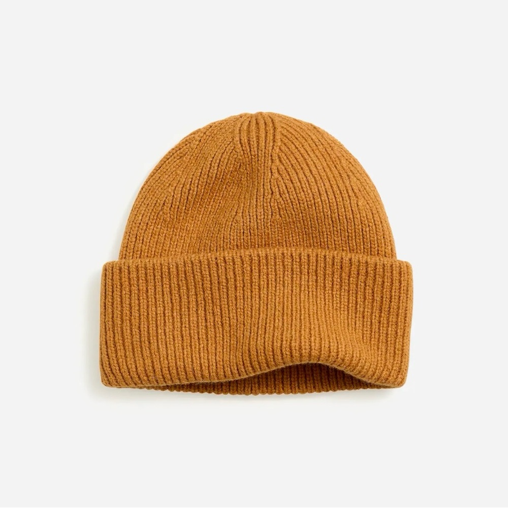 Madewell Ribbed Knit Beanie - Mustard